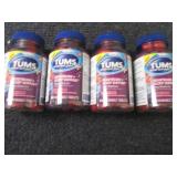 4- 54 ct Tums Heartburn & Sleep Sup...