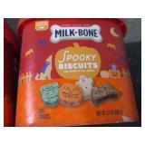 2- 24 oz Milk Bone Spooky Biscuits...