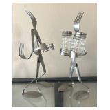 Figural Fork and Spoon Art / Figurines