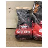 Set of 2 Kingsford Match Light Instant Charcoal Bags (12 lb & 6 lb)