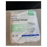 Pack of 12 McKesson Ultra Underwear, Size XXL