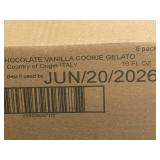 Pack of 3 Bettergoods Chocolate Vanilla Cookie Gelato - 16 FL OZ Each