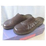 (BS) Pair of Clarks Shoes in Brown ...