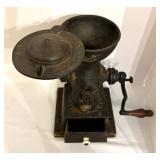 Vintage Cast Iron Coffee Grinder