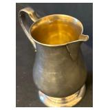 Vintage Sterling Silver Creamer Pitcher