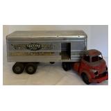 Vintage Wyandotte Gray Van Lines Pressed Steel Semi Truck P-21