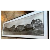 Two Vintage Framed Black and White Photographs from Hibbing, Minnesota