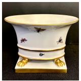 Vintage Herend Rothschild Hand Painted 4" Cachepot