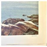 TED KAUTZKY Unframed Watercolor Print Quiet Inlet