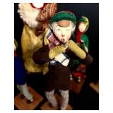 Vintage Caroler Figurine Dolls