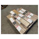 8 Boxes Mohawk Home Millport Hickory Waterproof Laminate 12mm Thick Plank With 2mm Attached / 145 Sqft