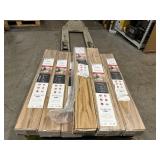 8 Boxes Mohawk Home Millport Hickory Waterproof Laminate 12mm Thick Plank With 2mm Attached / 145 Sqft