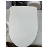 KOHLER 28119-0 C3-325 Elongated Bidet Toilet Seat with Remote Control Featuring Spa and 3D Wash Modes, White