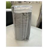 Kirkland Signature 680 Thread Count Sheet Set - Grey - King - New DAMAGED - Cut through part in package open see pictures