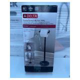 New Delta Porter Collection Pivoting Pedestal Toilet Paper Holder - Oil Rubbed Bronze