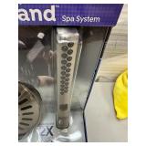 New Waterpik Body Wand Spa Shower Head System with Anywhere Bracket - Brushed Nickel