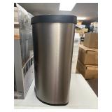 Kohler 45L Stainless Steel Semi-Round Step Trash Can - Like New Dent In Top