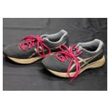 Gently Used Gray and Pink Running Shoes Size Unknown