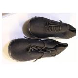 STQ All Black Lace-Up Shoes Size 7.5 EU / 39 US