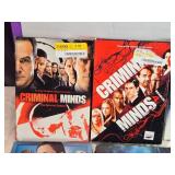 Lot of 10 DVD Box Sets Including Criminal Minds, House, and Grey