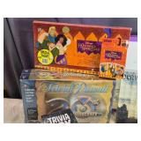 Lot of 9 Board Games and Puzzles Including The Sopranos Trivia Game and NASCAR DVD Game