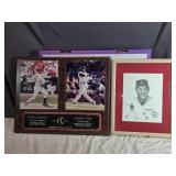 Framed 1998 Baseball Memorabilia Featuring Mark McGwire and Sammy Sosa