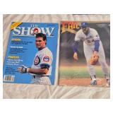 Lot of 8 Baseball Programs and Magazines from 1987-2001