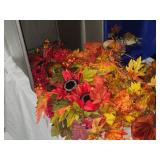 Autumn Harvest Decor Collection with Faux Fruits and Leaves