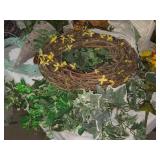 Assorted Decorative Floral Arrangements and Wreaths Collection