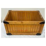 Vintage Tescom Corp Wooden Crate