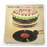 Vintage Rolling Stones Tattoo You Record Album and Vintage Rolling Stones Let it Bleed Record Album