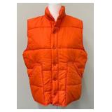 Vintage Orange Weathercaster Vest