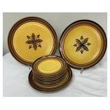 Vintage Stangle Pottery Antiqua Plates