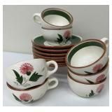 Vintage Stangl Pottery Thistle Dishware