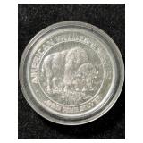 .67 TROY OZ .999 FINE SILVER COLORADO MINING ROUND IN AIRTITE