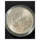 1900 US MORGAN SILVER DOLLAR IN AIRTITE