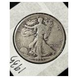 1935 US WALKING LIBERTY HALF DOLLAR