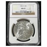 1900-O US MORGAN SILVER DOLLAR NGC MS63