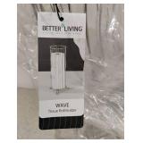 2 NEW BETTER LIVING WAVE TISSUE ROLL HOLDER