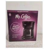 NEW MR COFFEE 5 CUP MINI BREW