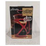 NEW PRIMULA TEMPO COFFE PRESS GLASS 6 CUP