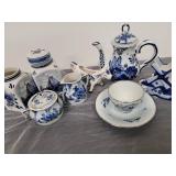 Delft Blue and White Tableware