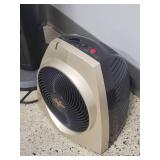 Vornado Space Heater with Short Tower Oscillating Fan