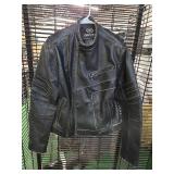 Yamaha-Star Motorcycle Genuine Leather Jacket (Size: X-Large): See description and pictures