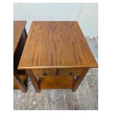 2 Beautiful Wood End Tables / Night Stands