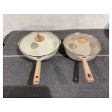 LOT OF 2 Carote Bon Appetite Nonstick Pans