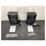 LOT OF 2 Hyper Tough 1500W Utility Heater