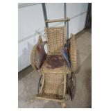 Antique Victorian baby stroller