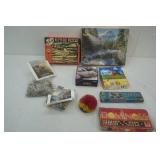 puzzle and game lot