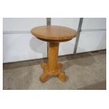 oak end table